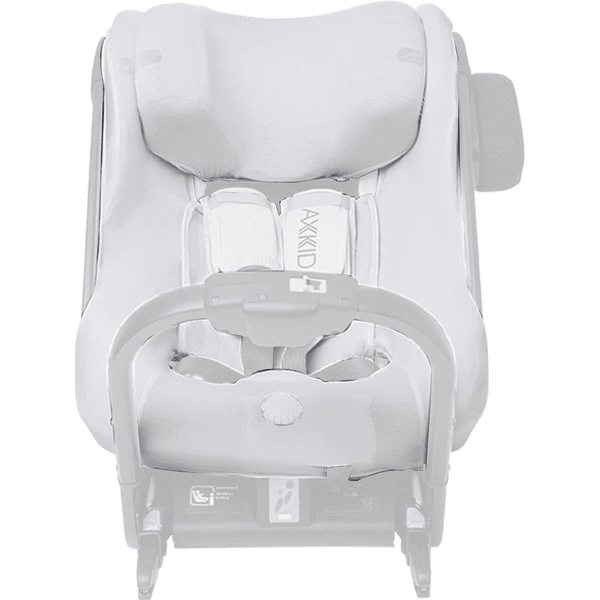 AXKID Eco Bamboe Stoelhoes Voor AXKID One White 3 AXKID Eco Bamboe Stoelhoes Voor AXKID One White - Afbeelding 3