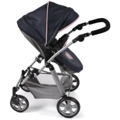 BAYER CHIC 2000 Kombi Poppenwagen NELE Gemêleerd Marine Grijs 7 BAYER CHIC 2000 Kombi Poppenwagen NELE Gemêleerd Marine Grijs -Goedkope Babyproducten bayer chic 2000 kombi poppenwagen nele gemeleerd marine grijs a320886 2