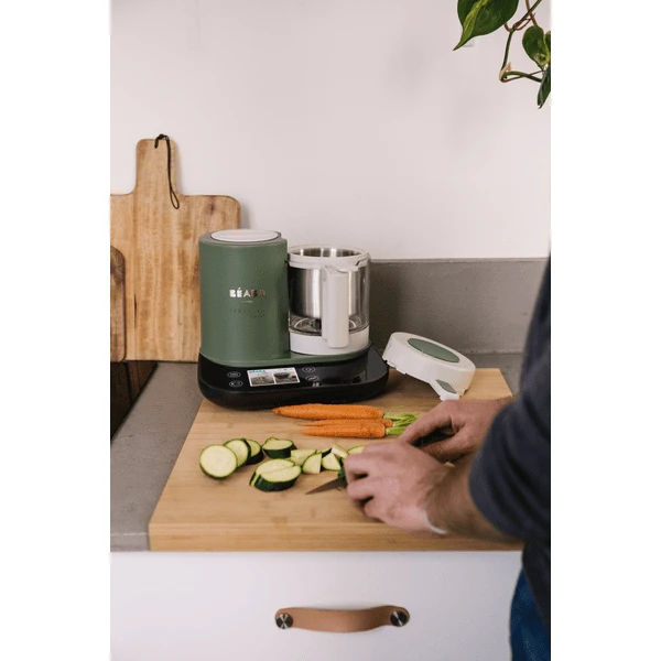 BEABA Keukenmachine Babycook Smart - Grijs-Groen 2 BEABA Keukenmachine Babycook Smart - Grijs-Groen - Afbeelding 2