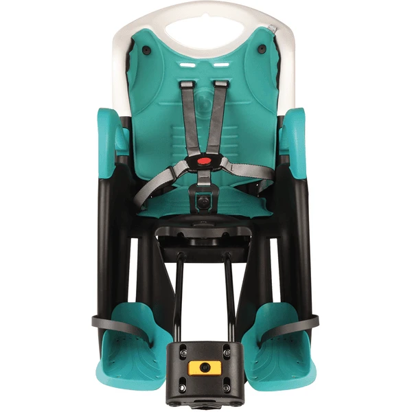 BELLELLI Fietsstoeltje Tiger Reclining B-Fix Frame Mount White / Turquoise 2 BELLELLI Fietsstoeltje Tiger Reclining B-Fix Frame Mount White / Turquoise - Afbeelding 2