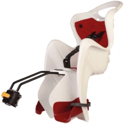 BELLELLI Fietszitje Mr Fox B-fix Frame Mount White / Rood -Goedkope Babyproducten bellelli fietszitje mr fox b fix frame mount white rood a346908 4
