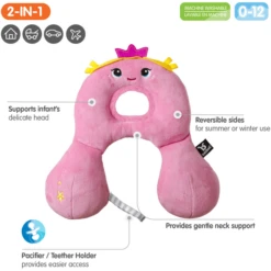 BENBAT Hoofdsteun/Neksteun Prinses Roze/roze -Goedkope Babyproducten benbat hoofdsteun neksteun prinses roze roze a364695 2
