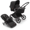 Bugaboo Kinderwagen Fox Cub Met Reiswieg En Zitje Black /. Mid Night Black