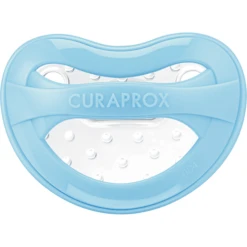 CURAPROX Baby Fopspeen Maat 0 Vanaf De 0e Maand In Blauw, Single -Goedkope Babyproducten curaprox baby fopspeen maat 0 vanaf de 0e maand in blauw single a309490 2