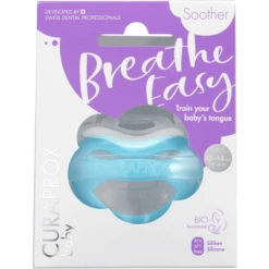 CURAPROX Baby Fopspeen Maat 2 Vanaf 19 Maanden In Blauw, Single -Goedkope Babyproducten curaprox baby fopspeen maat 2 vanaf 19 maanden in blauw single a309583 4