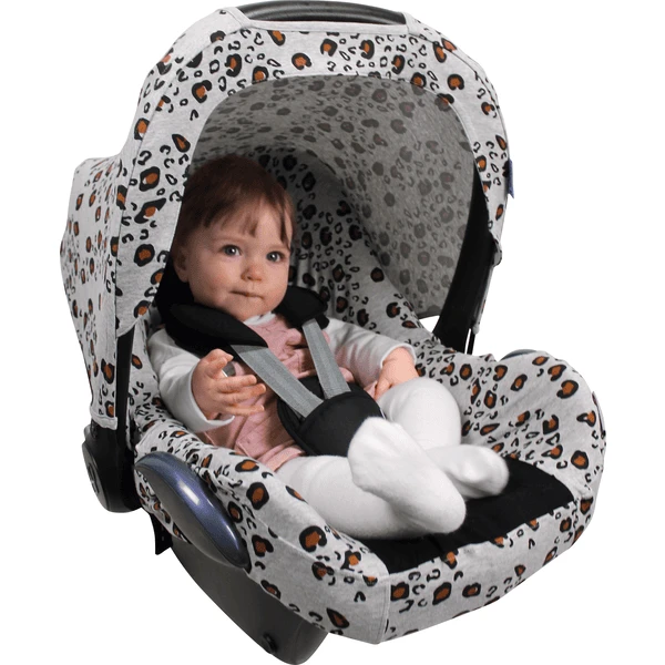 DOOKY Zonnescherm Voor Baby Autostoeltjes Little Leopard 2 DOOKY Zonnescherm Voor Baby Autostoeltjes Little Leopard - Afbeelding 2