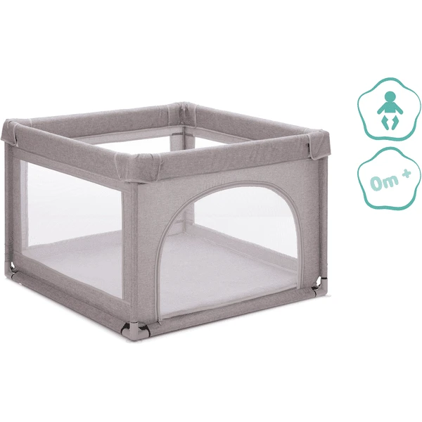 Fillikid Playpen Mia Melange Grijs 2 Fillikid Playpen Mia Melange Grijs - Afbeelding 2