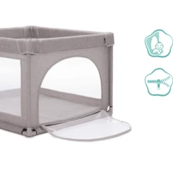 Fillikid Playpen Mia Melange Grijs 8 Fillikid Playpen Mia Melange Grijs -Goedkope Babyproducten fillikid playpen mia melange grijs a299353 3