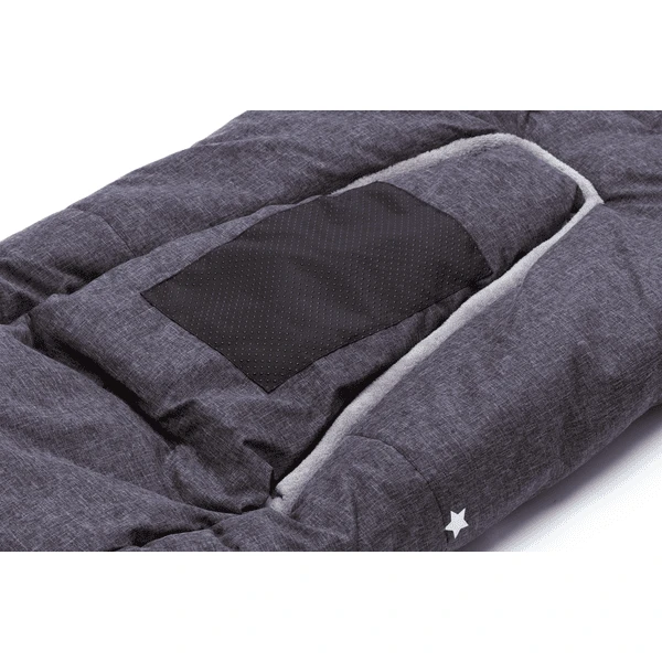 Fillikid Wintervoetenzak Askja Gr. 0 Melange Lichtgrijs 3 Fillikid Wintervoetenzak Askja Gr. 0 Melange Lichtgrijs - Afbeelding 3