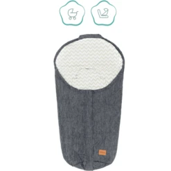 Fillikid Zomervoetzak Light Kleine Groep 0 Grijs Melange -Goedkope Babyproducten fillikid zomervoetzak light kleine groep 0 grijs melange a411170 2