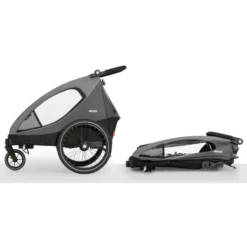Hauck 2in1 Fietskar En Buggy Dryk Duo Grijs -Goedkope Babyproducten hauck 2in1 fietskar en buggy dryk duo grijs a314062 2