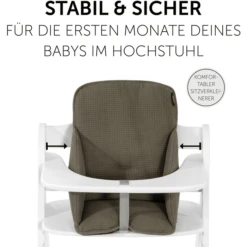 Hauck Kinderstoelkussen Alpha Cosy Select Waffle Piqué Olive 7 Hauck Kinderstoelkussen Alpha Cosy Select Waffle Piqué Olive -Goedkope Babyproducten hauck kinderstoelkussen alpha cosy select waffle pique olive a371645 2