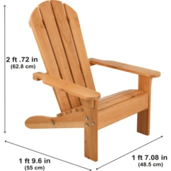 Kidkraft ® Adirondack Stoel - Honingkleurig -Goedkope Babyproducten kidkraft adirondack stoel honingkleurig a312837 3