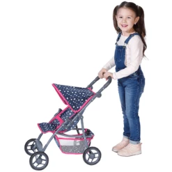 Knorr® Toys Poppenbuggy Liba - Star Blue -Goedkope Babyproducten knorr toys poppenbuggy liba star blue a262310 2