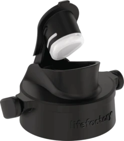 LIFE FACTORY Active Flip Cap (350ml, 475ml En 650ml) Onyx -Goedkope Babyproducten life factory active flip cap 350ml 475ml en 650ml onyx a319809 3