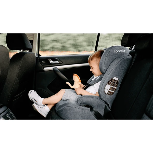 Lionelo Kinderzitje Nico Rood Black 2 Lionelo Kinderzitje Nico Rood Black - Afbeelding 2