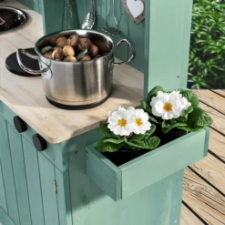 MUDDY BUDDY Buitenspeelkeuken "Explorer" Saliegroen -Goedkope Babyproducten muddy buddy buitenspeelkeuken explorer saliegroen a412341 2