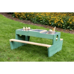 MUDDY BUDDY Speeltafel "Creator" Naturel Salie -Goedkope Babyproducten muddy buddy speeltafel creator naturel salie a412389 3