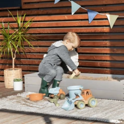 MUDDY BUDDY Zandbak "Space Saver" Warm Grijs 7 MUDDY BUDDY Zandbak "Space Saver" Warm Grijs -Goedkope Babyproducten muddy buddy zandbak space saver warm grijs a412568 2