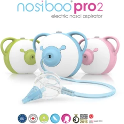 Nosiboo ® Elektrische Neusafzuiger Pro2, Blauw -Goedkope Babyproducten nosiboo elektrische neusafzuiger pro2 blauw a394067 3