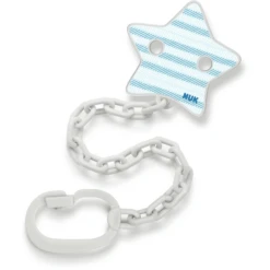 NUK Fopspeen Band Ster, Met Clip -Goedkope Babyproducten nuk fopspeen band ster met clip a304166 2