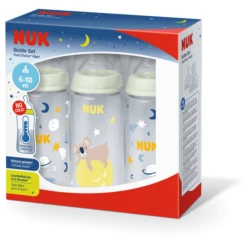 NUK Set Van 3 Flessen First Choice ⁺ Night 300 Ml Koala/geel 9 NUK Set Van 3 Flessen First Choice ⁺ Night 300 Ml Koala/geel -Goedkope Babyproducten nuk set van 3 flessen first choice night 300 ml koala geel a329461 4