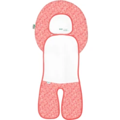 Odenwälder Autostoelhoes Babycool White Leaves Cranberry -Goedkope Babyproducten odenwaelder autostoelhoes babycool white leaves cranberry a347168 3