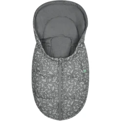 Odenwälder Voetenzak BabyNest Fashion Leaves Grijs Bio Cotton -Goedkope Babyproducten odenwaelder voetenzak babynest fashion leaves grijs bio cotton a366746 2