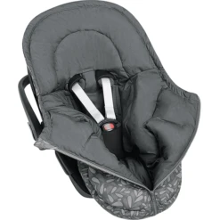 Odenwälder Voetenzak BabyNest Fashion Leaves Grijs Bio Cotton -Goedkope Babyproducten odenwaelder voetenzak babynest fashion leaves grijs bio cotton a366746 3