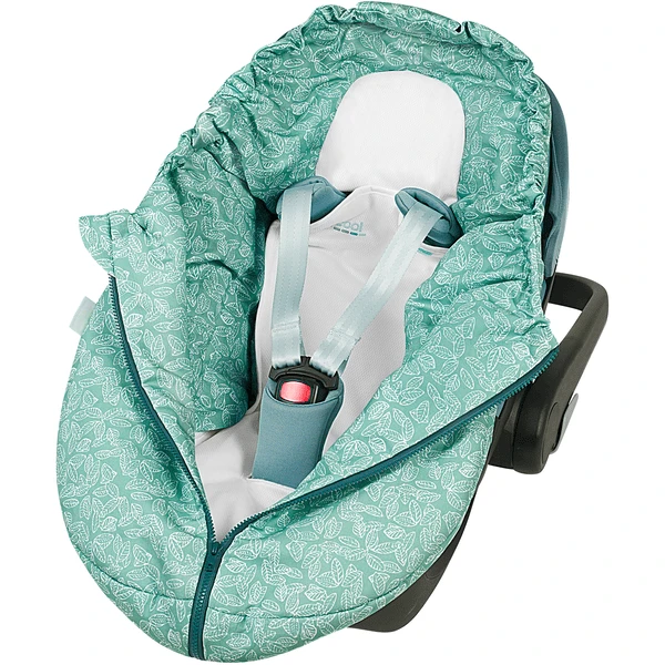 Odenwälder Voetenzak Coolmax White Leaves Mosterd 4 Odenwälder Voetenzak Coolmax White Leaves Mosterd - Afbeelding 4