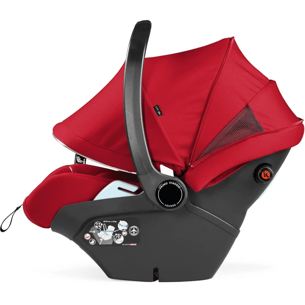 Peg Perego Baby Autostoel Primo Viaggio Lounge Rood Glans 4 Peg Perego Baby Autostoel Primo Viaggio Lounge Rood Glans - Afbeelding 4