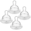 Philips Avent Anti-Kolik Klassik+ Speen Voor Fles SCF636/27, Papspeen Vanaf 6 Maanden, 2 X 2 Stuks