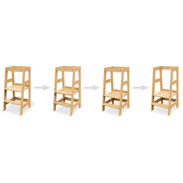 Pinolino Leertoren Fino Natuur Onbehandeld 5 Pinolino Leertoren Fino Natuur Onbehandeld - Afbeelding 5