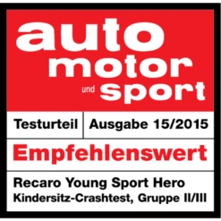 RECARO Autostoel Young Sport Hero Prime Frozen Blauw -Goedkope Babyproducten recaro autostoel young sport hero prime frozen blauw a311074 2