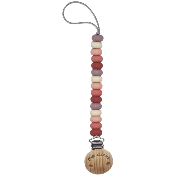 The Cotton Cloud Speenkoord Bonbon, Rose 1 The Cotton Cloud Speenkoord Bonbon, Rose