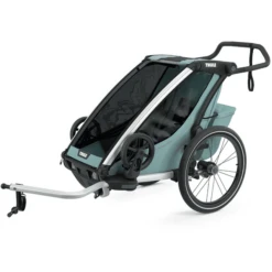 THULE Kinderfietskar Chariot Cross 1 Alaska Inclusief Infant Sling Babyzitje -Goedkope Babyproducten thule kinderfietskar chariot cross 1 alaska inclusief infant sling babyzitje a399555 2