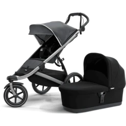THULE Kinderwagen Urban Glide 2 Met Reiswieg Dark Shadow