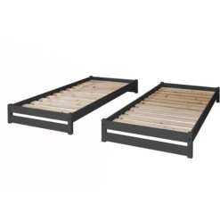 TiCAA Stapelligstoel Nadine 90 X 200 Cm Grenen Antraciet -Goedkope Babyproducten ticaa stapelligstoel nadine 90 x 200 cm grenen antraciet a327489 3