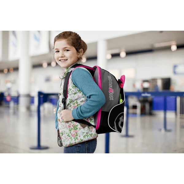 Trunki BoostApak Zwart Met Roze 3 Trunki BoostApak Zwart Met Roze - Afbeelding 3